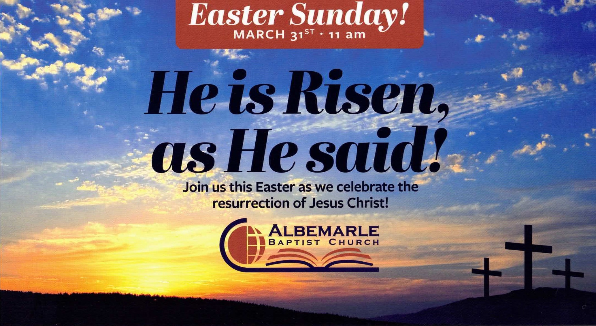 Easter Service 2024, March 31, 2024, 11 a.m.